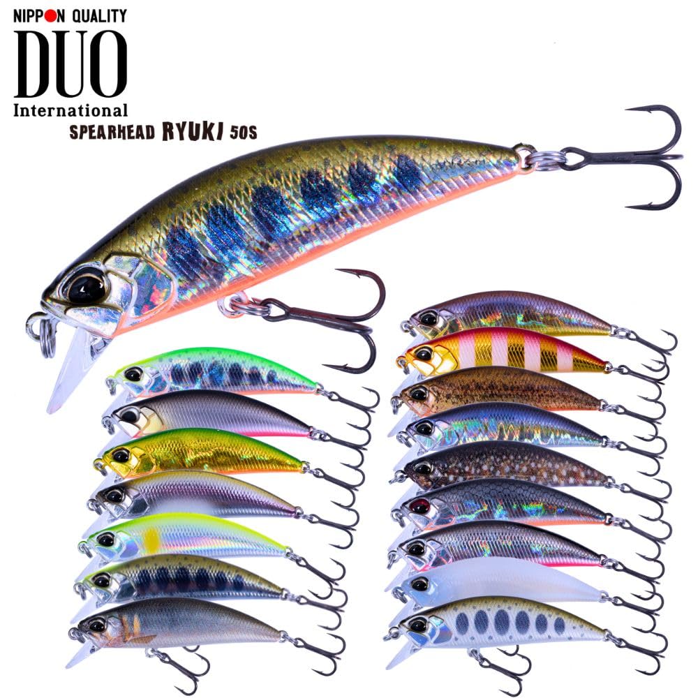 DUO Minnow Spearhead Ryuki for Smelt with CRA3061 Lure 50S, 50mm, 4.5g, Roe,