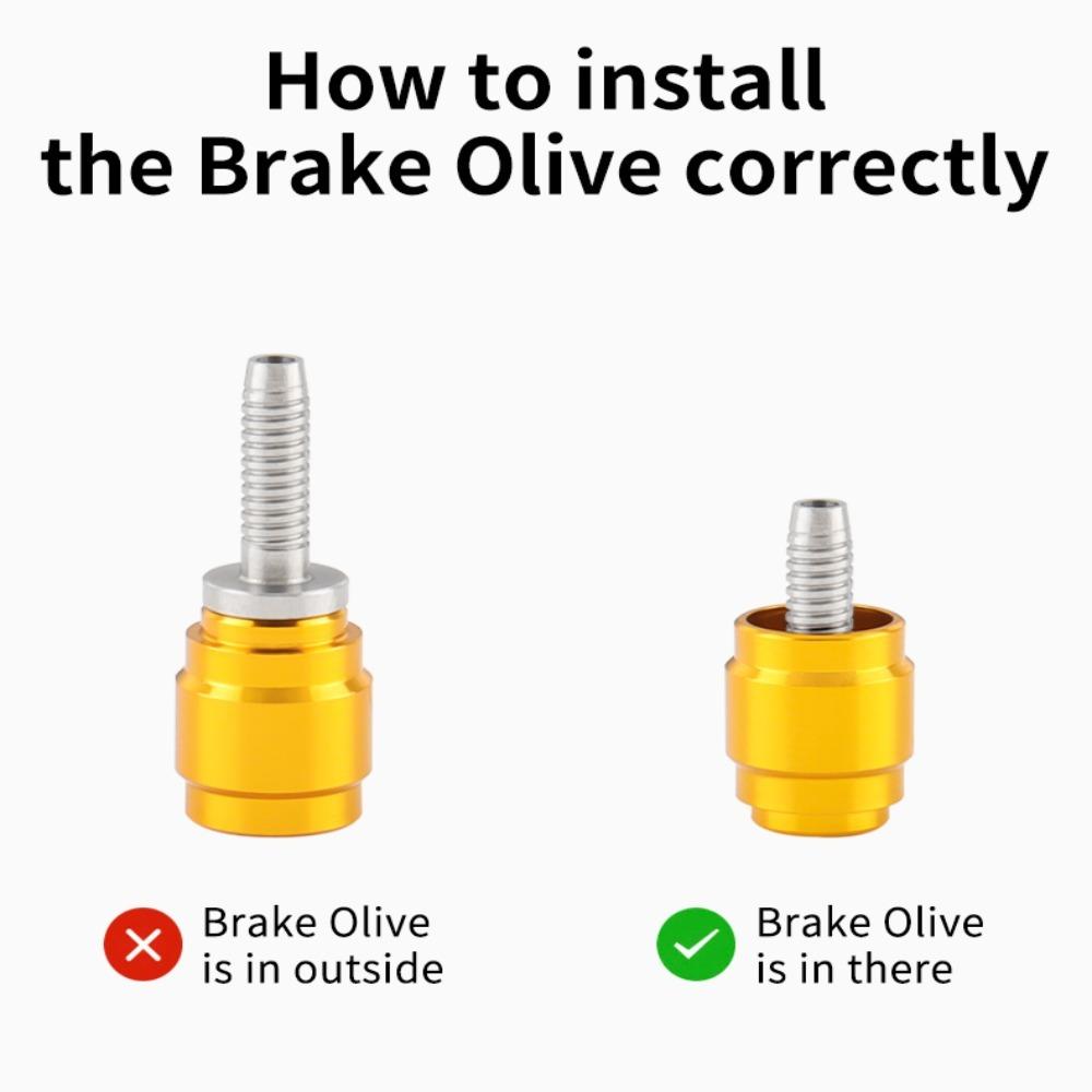 AVID Olive Head Olive Sleeve Brake Hose Olive Connector Oil Needle  Bicycle Parts