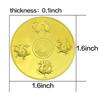 China's Four Great Divine Beasts, White Tiger, Green Dragon, Xuanwu, Vermilion Bird, Gold and Silver Commemorative Coins