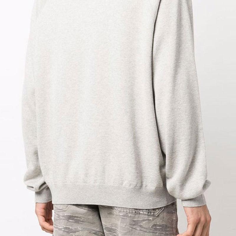 KENZO Sweaters Men's Gray Crew Neck Moderate Other FB65PU6333LB-93