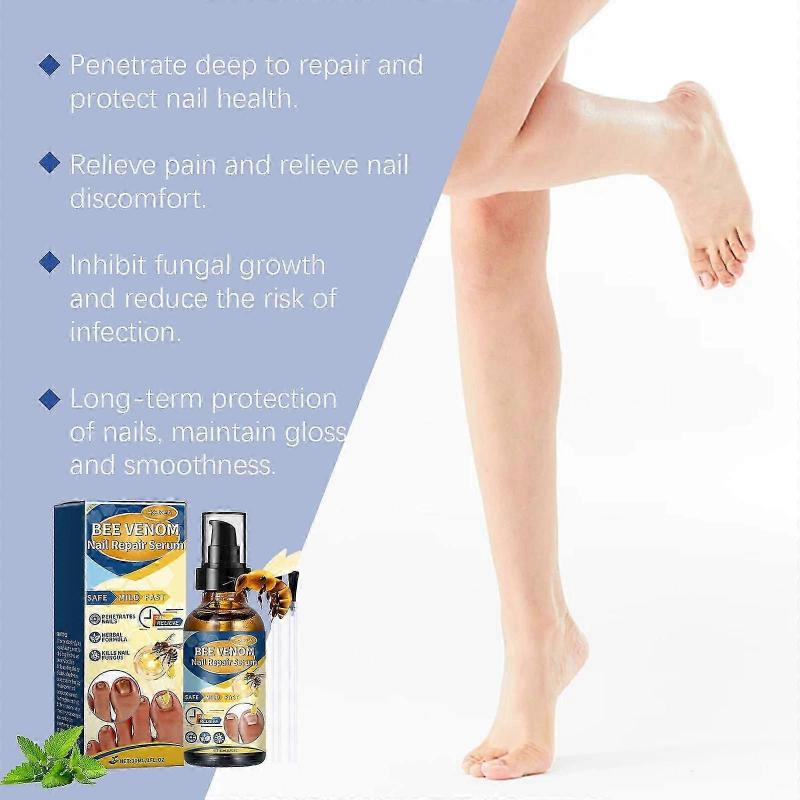 Bikval Nagelkroppslotion Uppljusande, Närande, Skydd mot Svamp & Bakterier, 30 ml