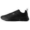 Fs Runner Comfortable Synthetic Leather Non-Slip Wear-Resistant Low-Top Running Shoes Women Sneaker Black 388610-01