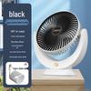 Ventilador Sem Fio Portátil Recarregável por USB para Casa, Escritório, Mesa de Dormitório
