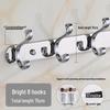 316 Stainless Steel Wall-Mounted Hook Rack