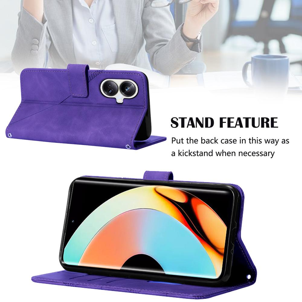 Leather Flip Wallet Case For OPPO Realme 11x 11 10 Pro Plus 10 9 8 Pro 10 9 9i 8 7i Phone Cards Holder Protect Cover