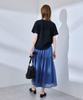 ROPE PICNIC Sheer Tiered Skirt GDC15110 Blue Main (44)