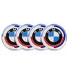 AXNX2 56/60/65mm Car Wheel Center Hub Cap Decal Sticker Accessories For BMW M Performance E46 E36 E34 F10 E90 F30 E60 E53 E30 E92 E87