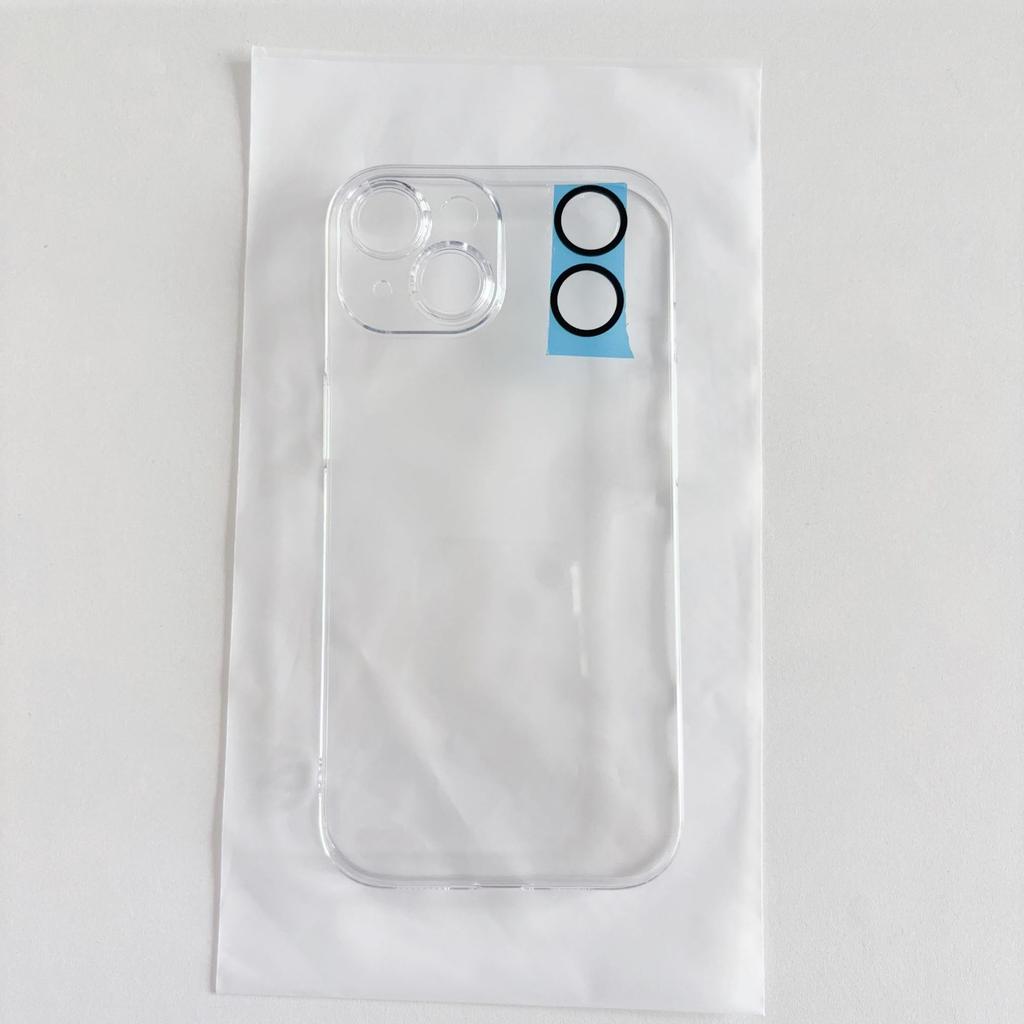 Comes with Lens Film for Apple 14promax Mobile Phone Case Transparent Hard Case IPhone 16 Protective Case