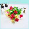Chrysanthemum Silk Watergrass Spring Bouquet With 15 Blooms For Decor Interior