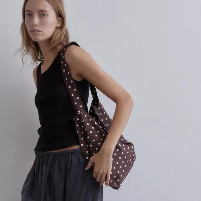 New Dot Easy Bag (Brown)