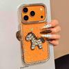 Premium Gilt Star Three-dimensional Diamond-encrusted Pony Suitable For iPhone11 Pro 17promax Mobile Women's 14pm All-inclusive Protective Case