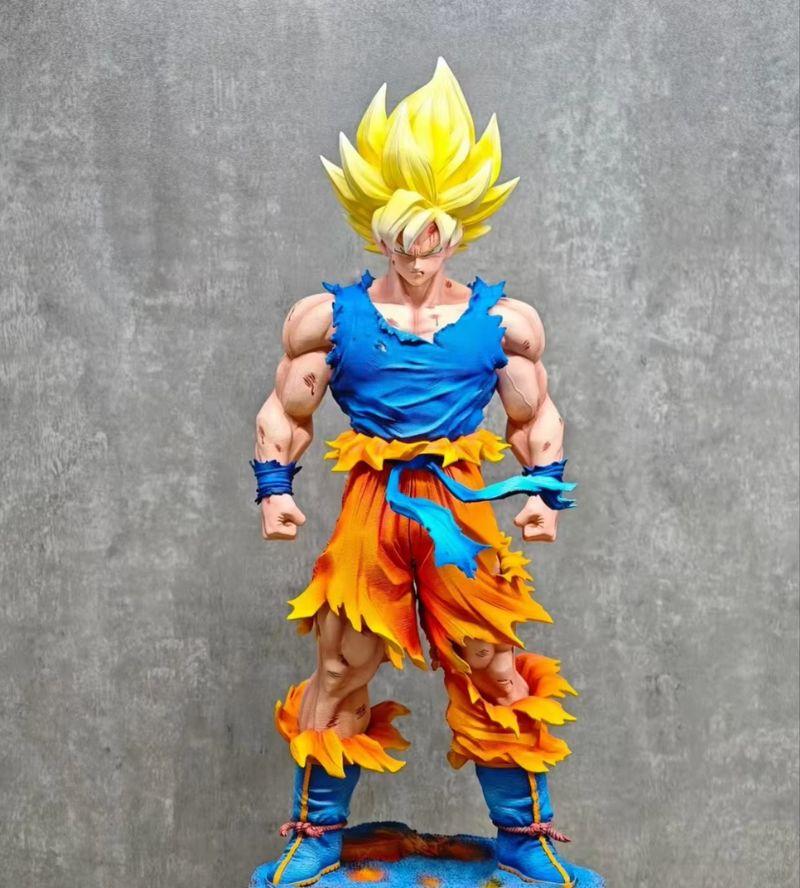 New Dragon Ball Anime Character Super Saiyan Goku Jmy Version Pvc Action Figure Model Statue Decoration Ornaments Toy