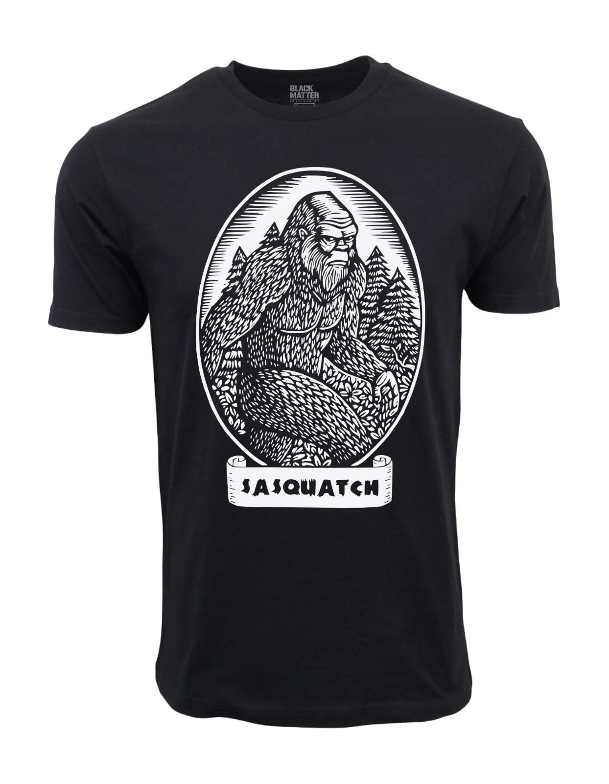 HOT TOPIC BLACK MATTER MENS SASQUATCH T SHIRT XS