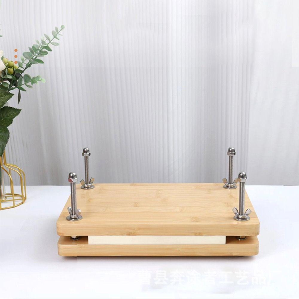 Wooden Bamboo Book Press Portable Book Press Binding Machine Book Binding Kits  Book Binding Tool