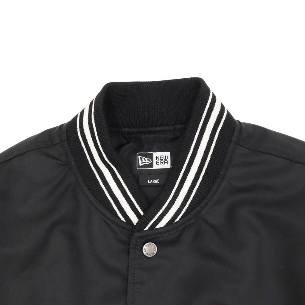 New Era Nylon Varsity Jacket MLB Los Angeles Dodgers Shohei Ohtani LA Black Size M Exclusive to ONSPOTZ and Unisex Apparel Streetwear Stylish Outfit