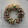 Spring & Summer Texas Wildflower Wreath for Front Door and Courtyard Decoration