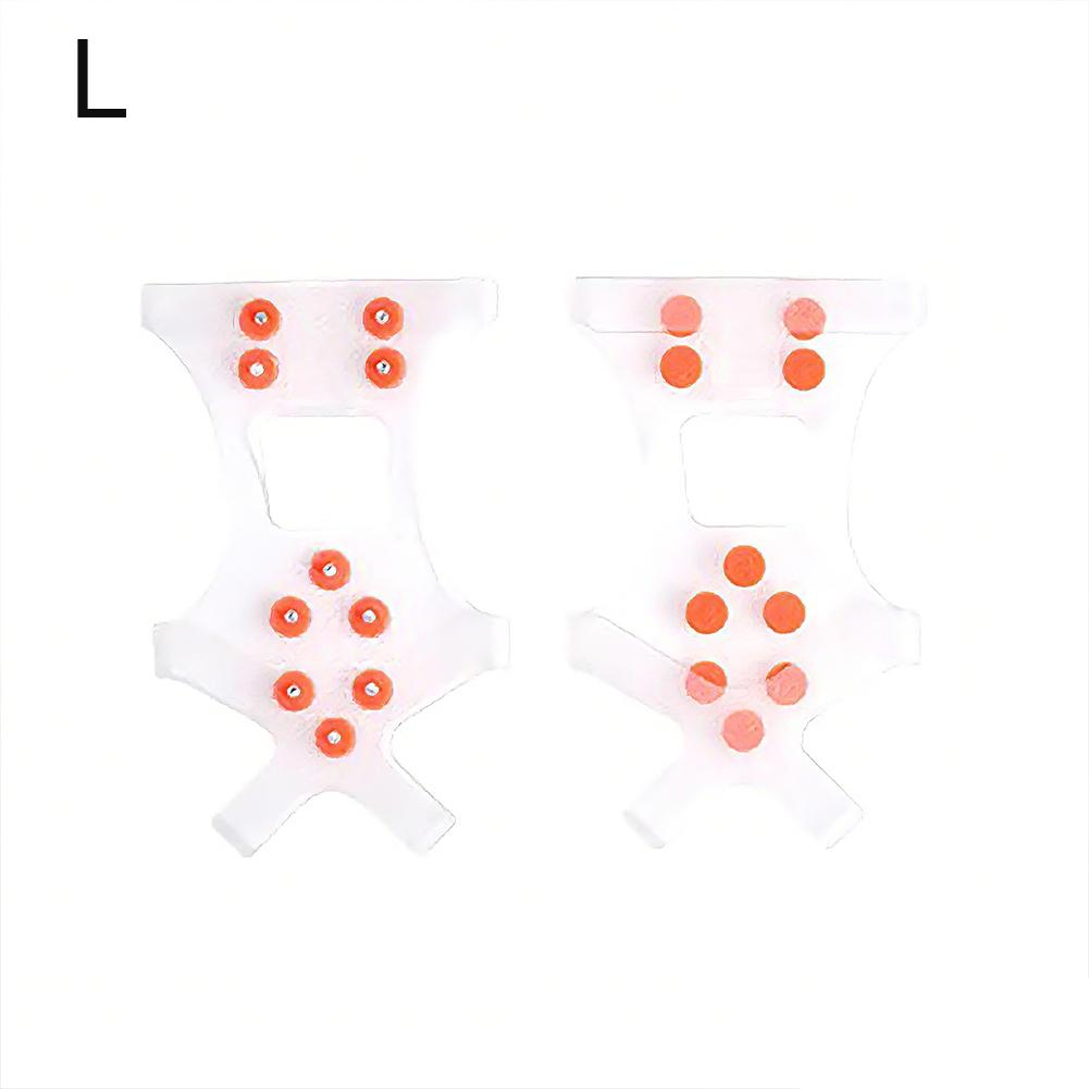 10 Teeth Ice Gripper Spike for Shoes Winter Outdoor Anti-Slip Hiking Mountain Climbing Ice Snow Crampons Anti-slip Shoe Covers