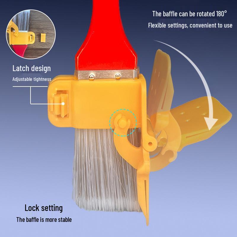 Multi-Purpose Corner & Wall Paint Brush for Latex Paint