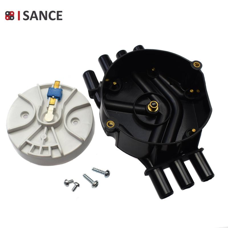 ISANCE Ignition Distributor Cap & Rotor KIT 4.3L For GMC Chevrolet Cadillac Astro Blazer G10 G20 C1500 C2500 C3500 OE# 10452457