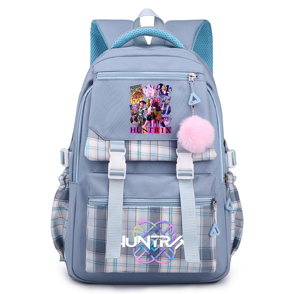 

Cartoon Anime Demon Hunters Printed Large Capacity Backpack for Teenger Student Bookbag Girl Boy Schoolbag Bookbag Women Waterproof Travel Bag