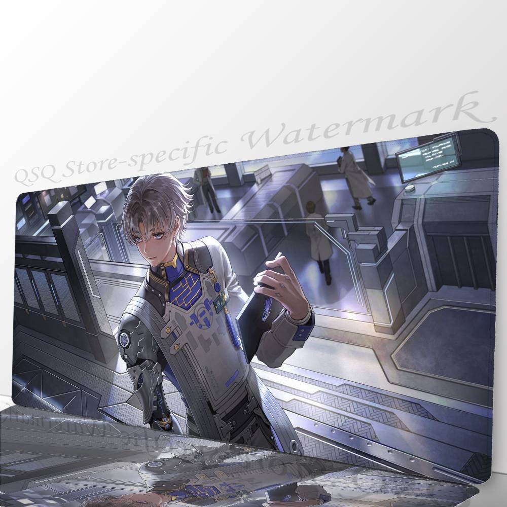 Xiangli Yao Anime Game W-Wuthering Waves Mousepad Mouse Mat Desk Mat With Pad Gaming Accessories Prime Gaming XXL Keyboard Pad