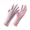 Lace Sun Protection Gloves UV Protection Ice Silk Gloves Lightweight Sunscreen Gloves  for Summer