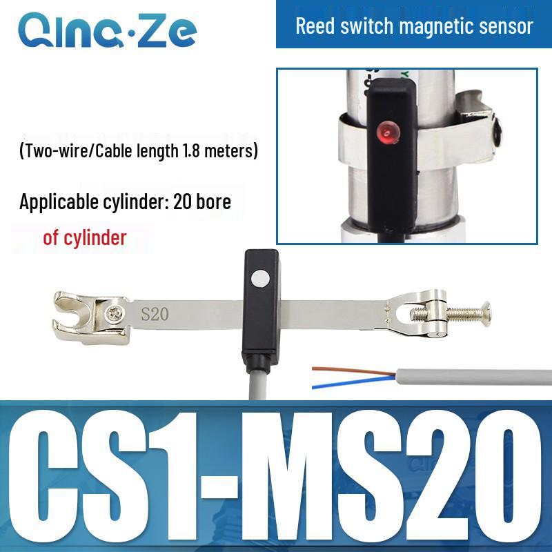 Magnetischer Zylindersensor: D-A93 Zwei-Draht & CS1-F Drei-Draht Endschalter