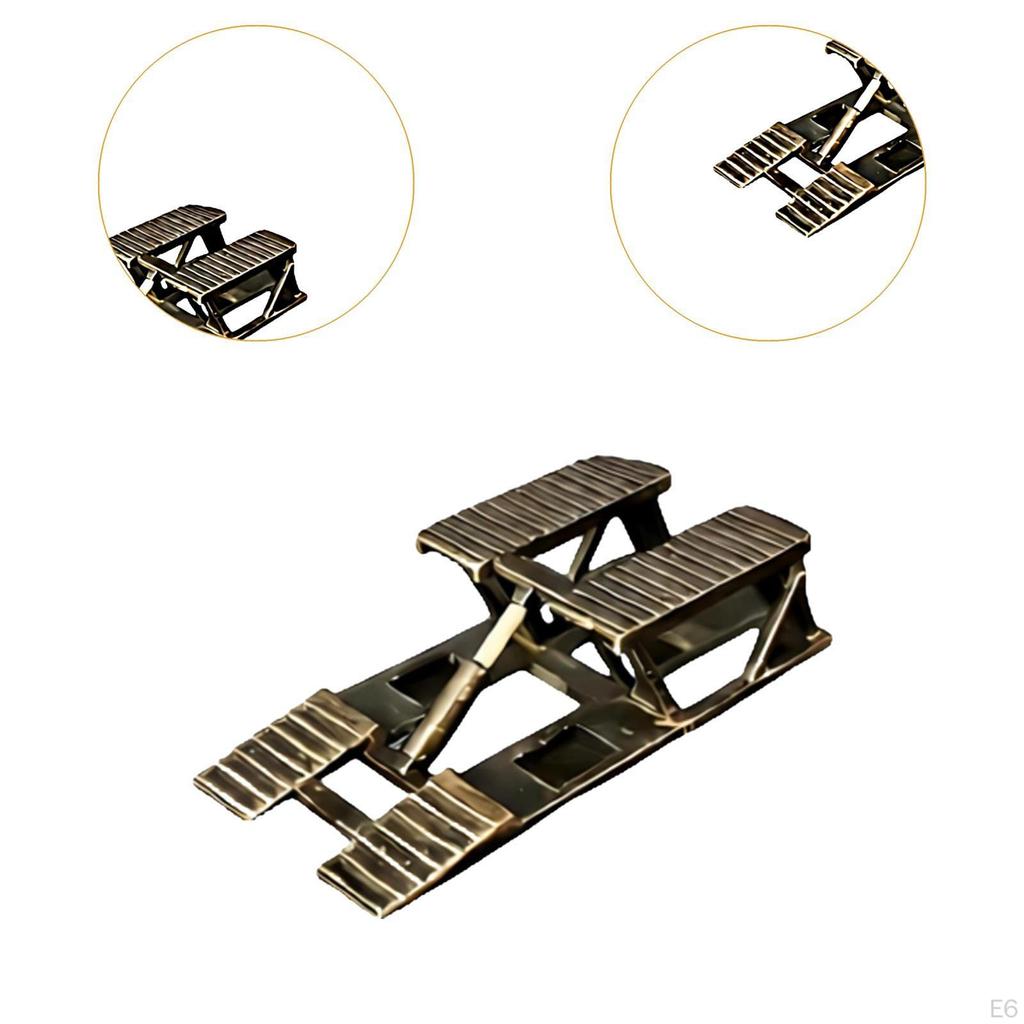 Car Lift Garage Lifter 1/64 Scale Classic Diorama Decoration Vehicle Maintenance Authentic for