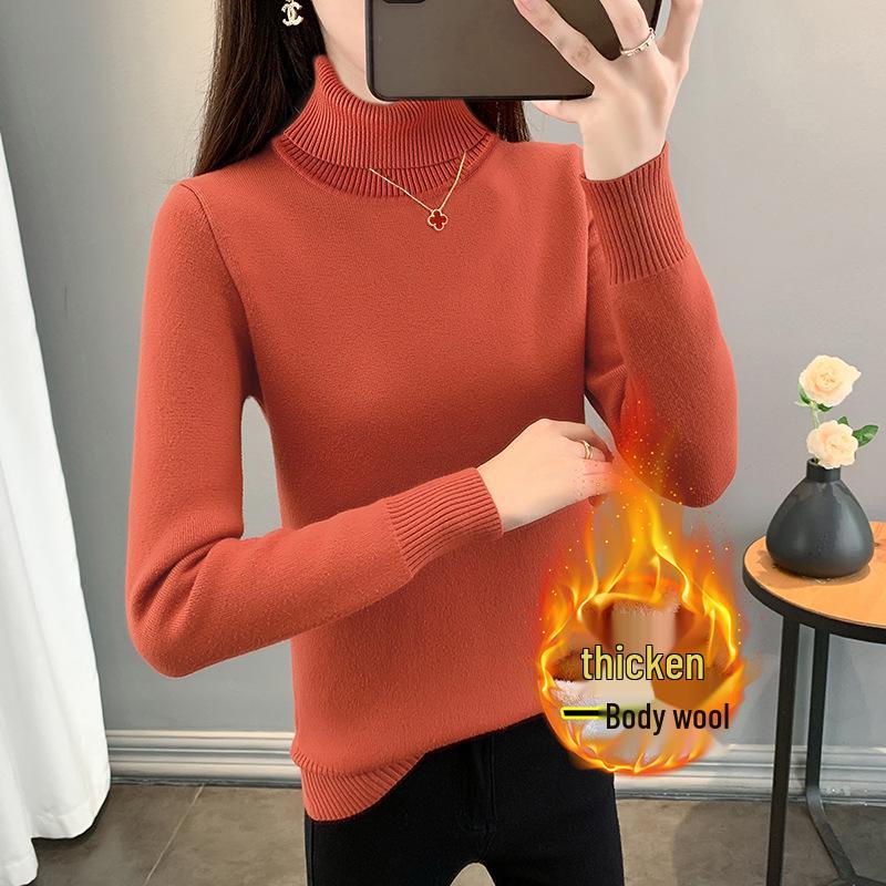 2025 Women's Plus Size Velvet Sweater: Cozy, Thick, Slimming Autumn/Winter Top