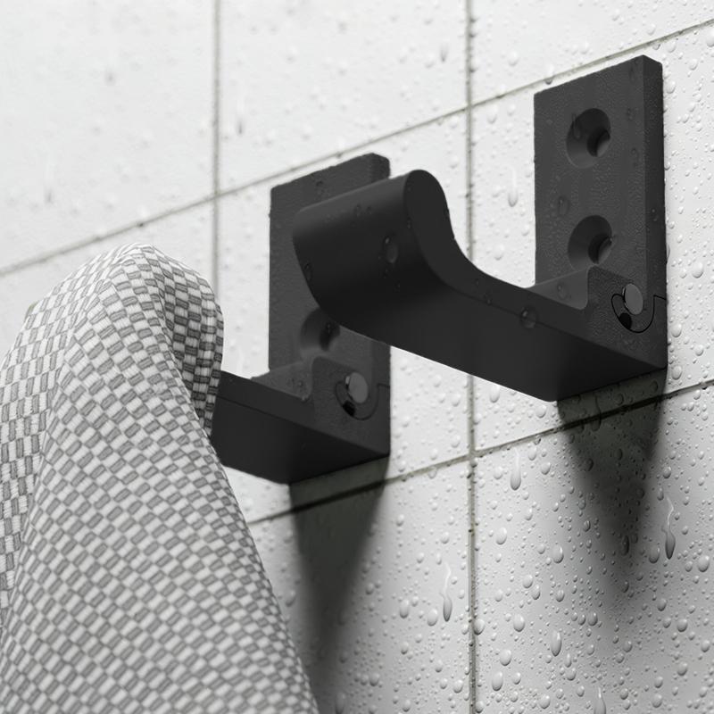 6 stuks Opvouwbare Haken Muur Deur Kledinghaken Aluminiumlegering Roestvrij Muurhanger Kleding Jas Handdoek Kapstokhaken