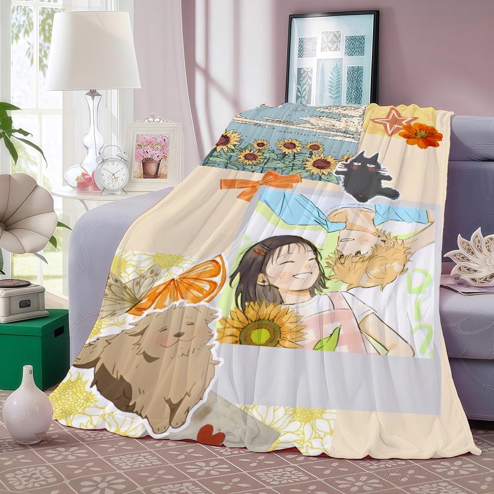 

ANIME Skip and Loafer Blanket Warm And Soft Suitable For Bedroom Living Room Sofa Bed Office Travel Camping 30x40in
