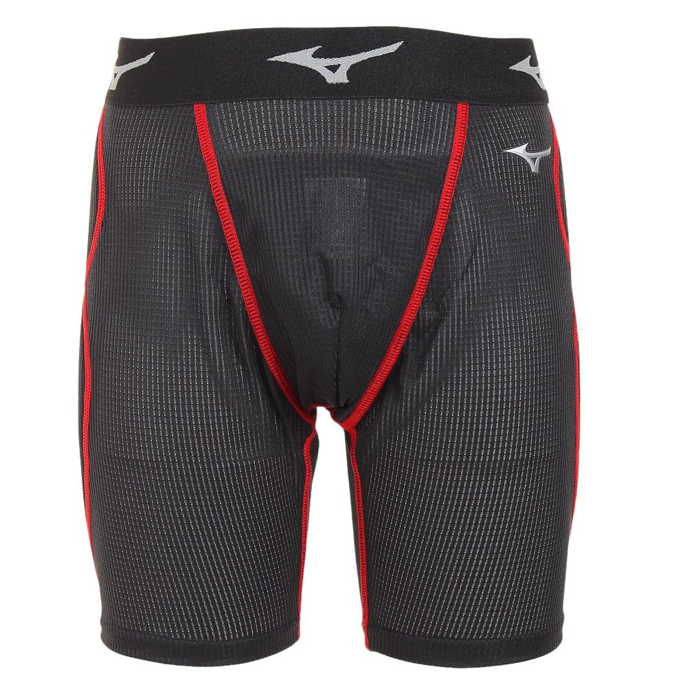

MIZUNO KUGEKI Sliding Black and Size 140 Pants, Junior, Red,