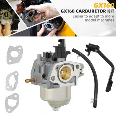 Carburetor Carb for Honda GX160 GX168F GX200 5.5HP 6.5HP + Fuel Pipe Gasket Engine Motor Kit Car Accessories