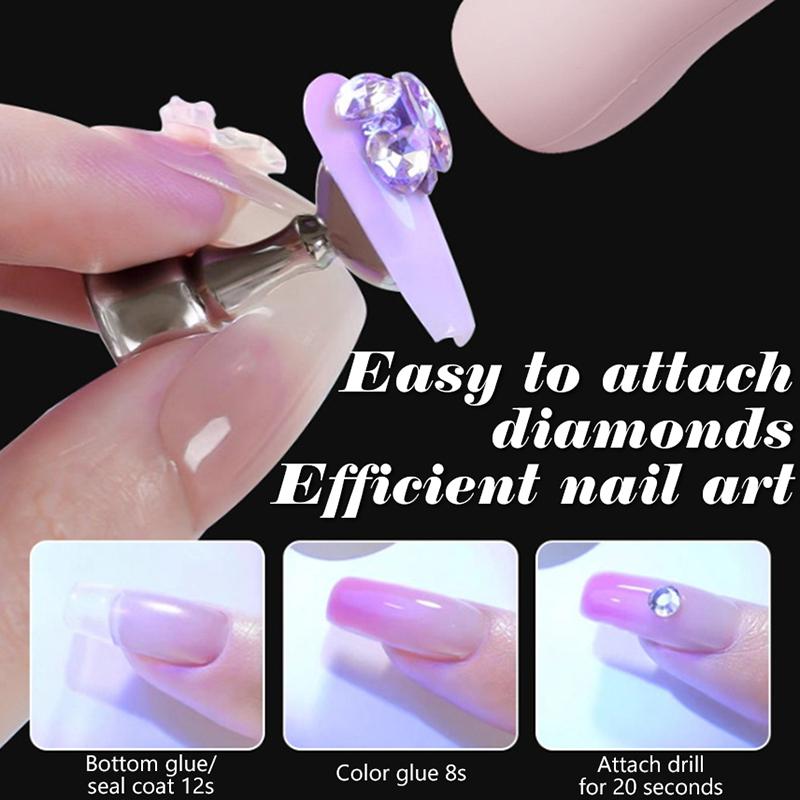Cat Claw Shape UV LED Nail Lamp Fast Curing Portable USB Rechargeable Handheld Nail Dryer For Gel Polish