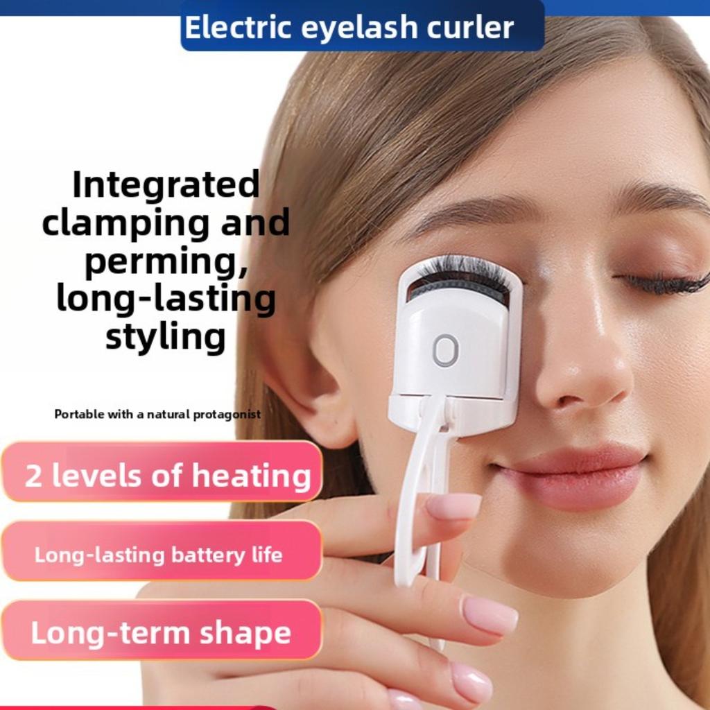 Durable Household Electric Eyelash Curler, Beauty Eye Instrument, Eyelash Makeup Tool, Electric Clip Heating Eyelash Curler - Quickly Curl Eyelashes