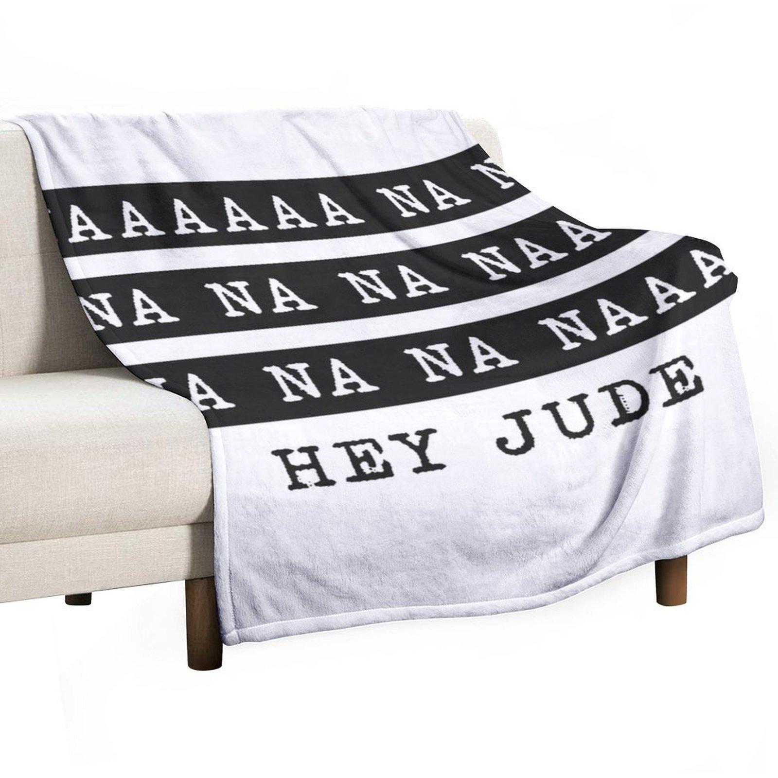 Hey Jude Throw Blanket warm winter Soft for babies Luxury Thicken Blankets 30x40in