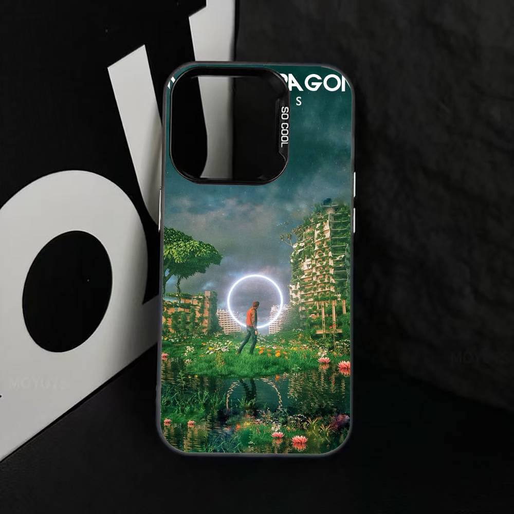 

I-Imagine B-Band D-Dragons Phone Case For iPhone 17,16,15,14,13,12,11 Plus,Pro Max,XS,Colored Silver Plated Inside Cover iPhone13PRO
