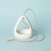 Keramik Hängeampel Minimalistisches Seil Blumentopf Platzsparend Trommelform für