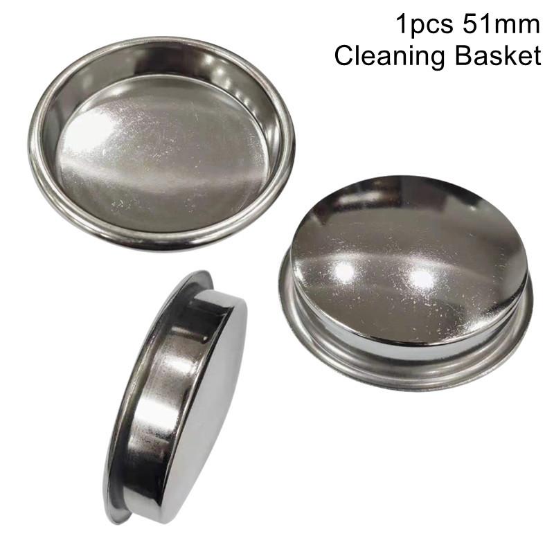 

Bottomless Portafilter 51mm For Delonghi Ec685 Accessories Double Spout 51mm Bottom Filter Holder Head For Delonghi Coffee Maker For Delonghi EC680