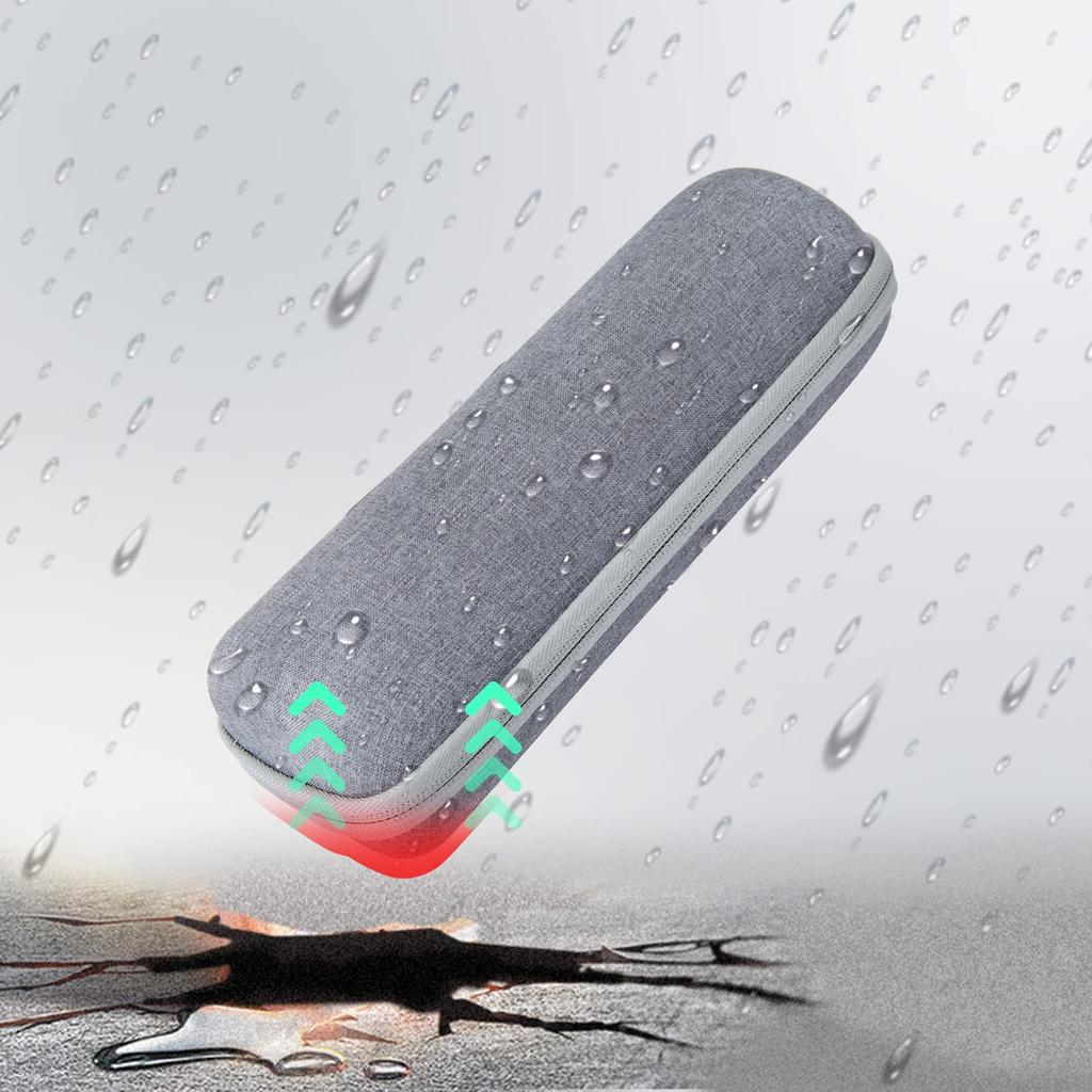 co2CREA Storage Case for JBL Flip 7/Flip 6/Flip 5/Flip 4 Bluetooth Speakers (Hard Case, Gray)