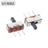 20Pcs SS12D00 Interruptor On-Off Mini Slide Switch 3pin 1P2T 2 Position High Quality Toggle Switch Handle Length 2mm 3mm 4mm 5mm