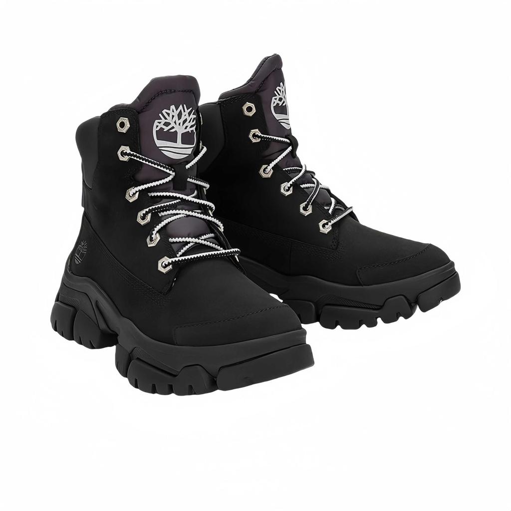 Timberland Comfortable Versatile Durable Non-Slip High-Top Casual Shoes Women Casual Shoes Black A5XBG