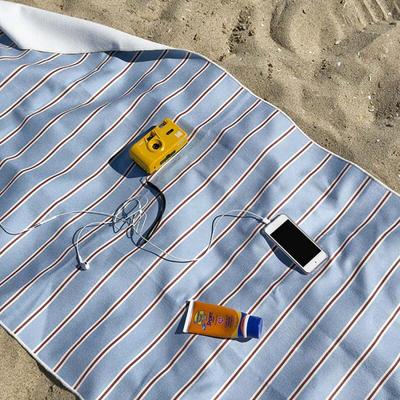 Toalha de Praia Listrada Preppy 65x140cm