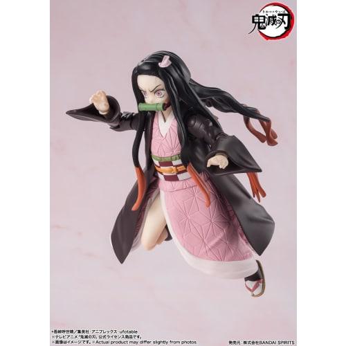 TAMASHII NATIONS S.H.Figuarts Demon Slayer: Kimetsu No Yaiba Kamado Nezuko 130mm PVC & ABS Painted Movable Figure