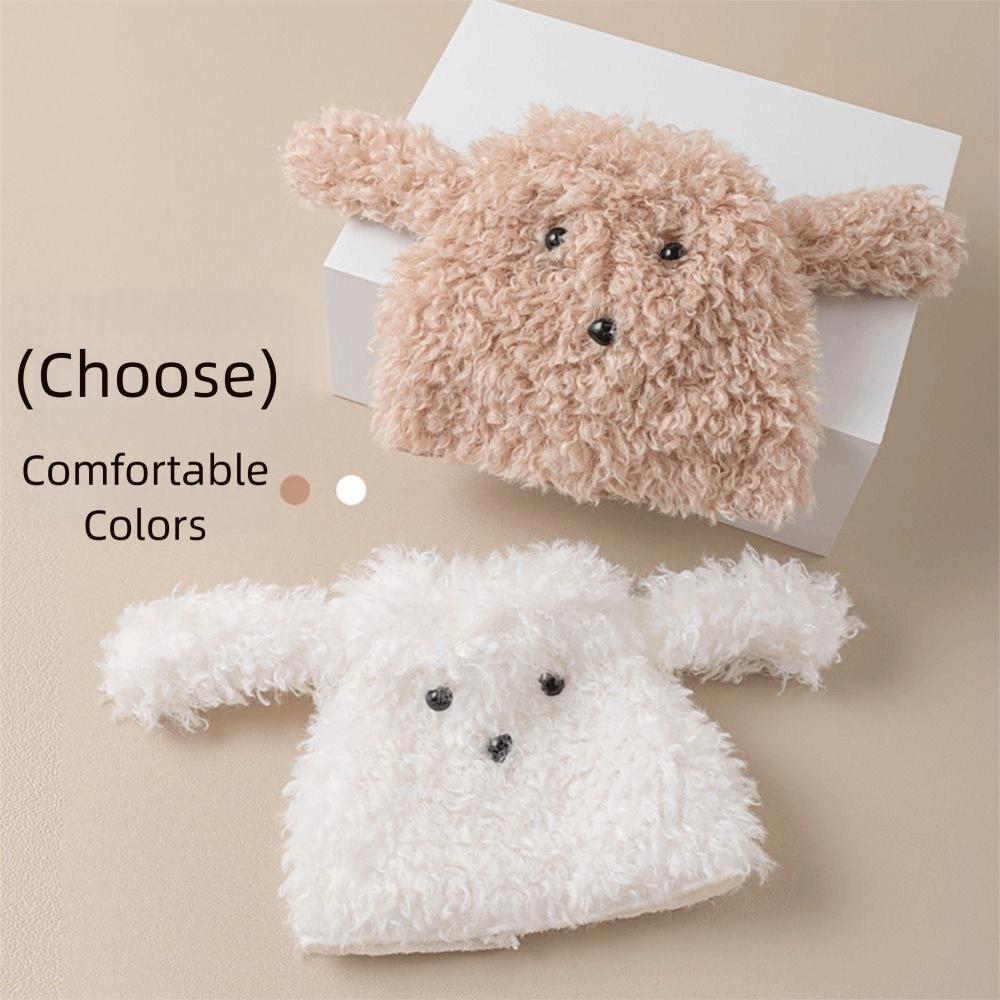 1 Pair Cartoon Dog Ankle Covers White Coffee Calf Mid Socks Creative Leg Warmers autumn and winter