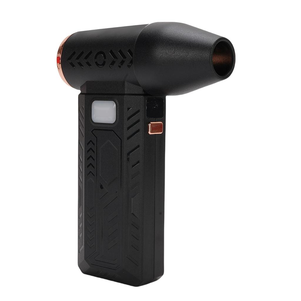 Electric Air Duster Rechargeable Multifunctional Jet Dry Blower for Outdoor Camping and Travel Adventures Black
