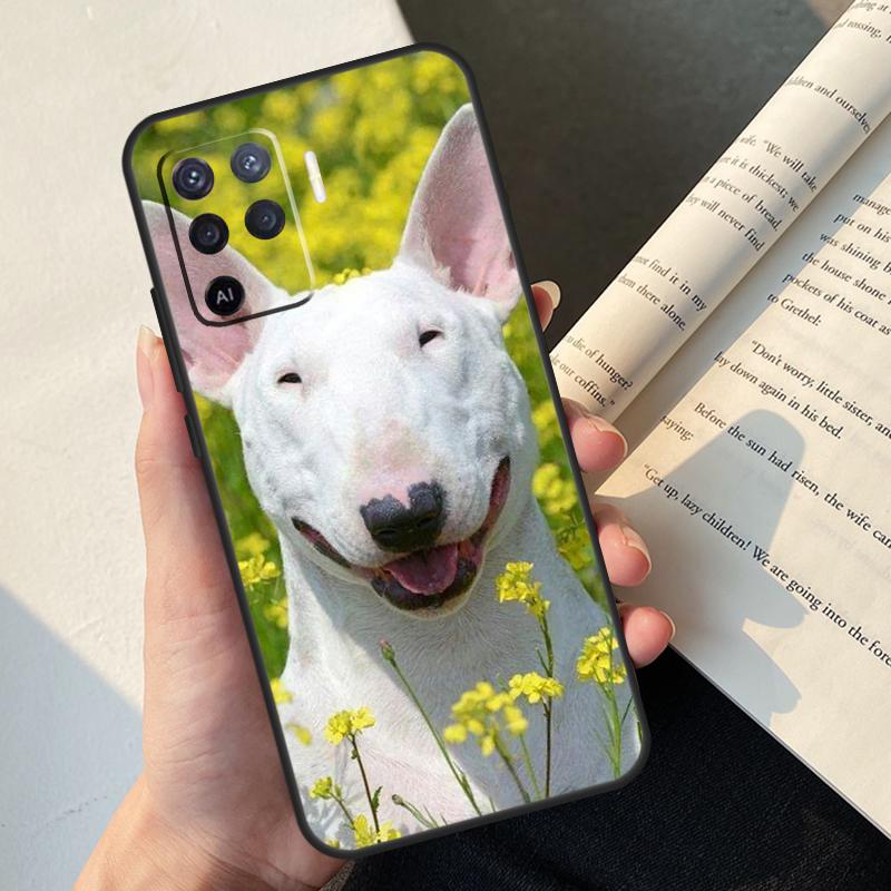 Bullterrier Bull Terrier Dog Case For Oppo A5 Pro A15 A16 A17 A57 A77 A94 A74 A54 A76 A96 A40 A60 A80 A18 A38 A58 A78 A98