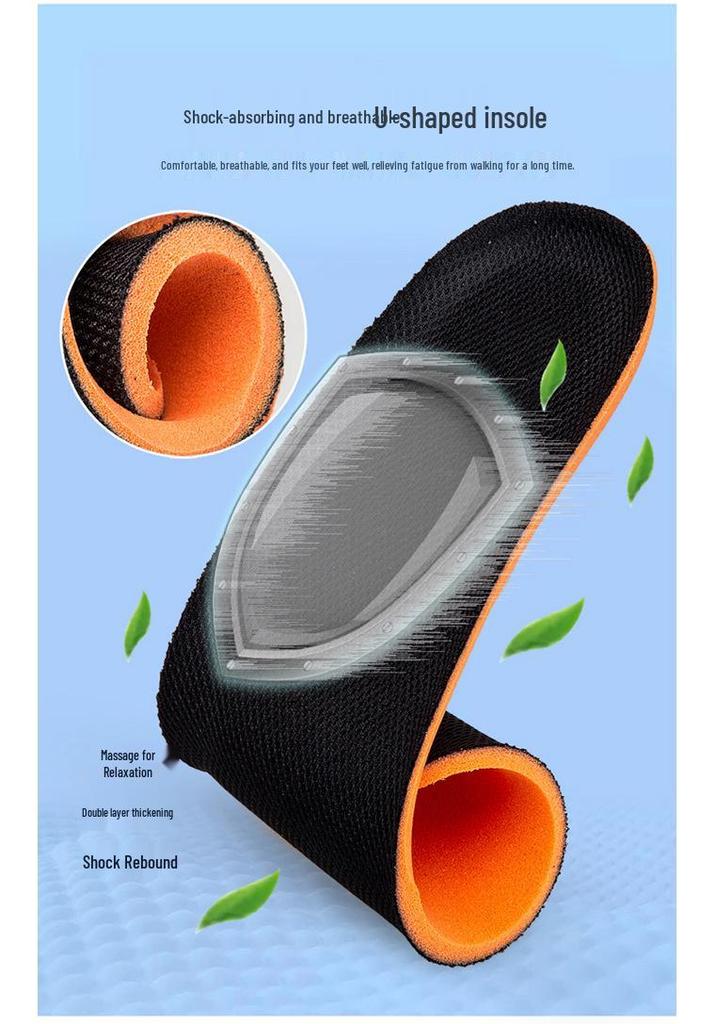 Genuine Summer Sports Shoes - Non-slip Soft Sole for Middle-aged & Elderly Men