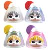 AAGWW Gachapon Set of 4 Cute Cat Figurines, Mini Charms, and Mt. Fuji Series Decorations. Perfect As a Gift for Kids and Cat Lovers.