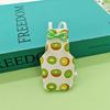 New Colorful Fruit Parrot Diaper Bowtie Washable Parrot Flight Suit Breathable Keep Birds Clean Pet Bird Clothes Daily Wear